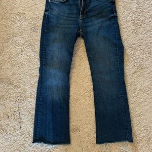 Zara high waist crop